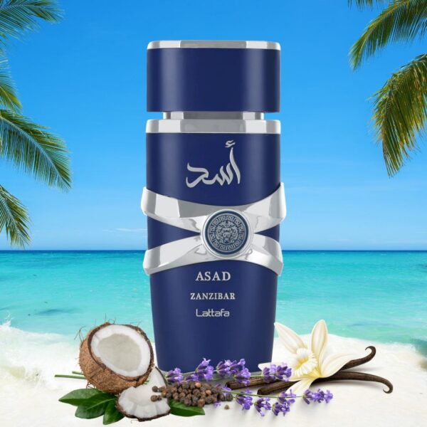 عطر لطافه اسد زانزیبار - ادکلن Lattafa Asad Zanzibar - Image 3