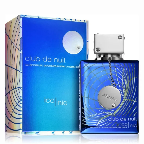 عطر آرماف کلاب د نویت بلو ایکونیک – ادکلن Armaf Club de Nuit Blue Iconic - Image 2