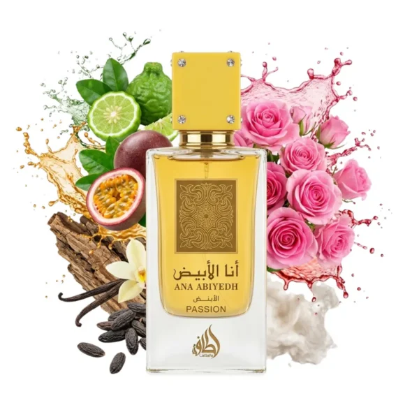 عطر لطافه انا الابیض پشن – ادکلن Lattafa Ana Abiyedh Passion