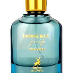 عطر میسون الحمبرا دارینگ بلو فور لایف – ادکلن Maison Alhambra Daring Blue For Life