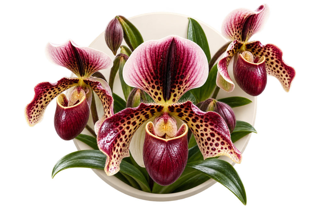 ارکیده کفش ونوس - Lady Slipper Orchid