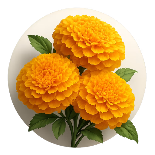 گل جعفری آفریقایی - African Marigold