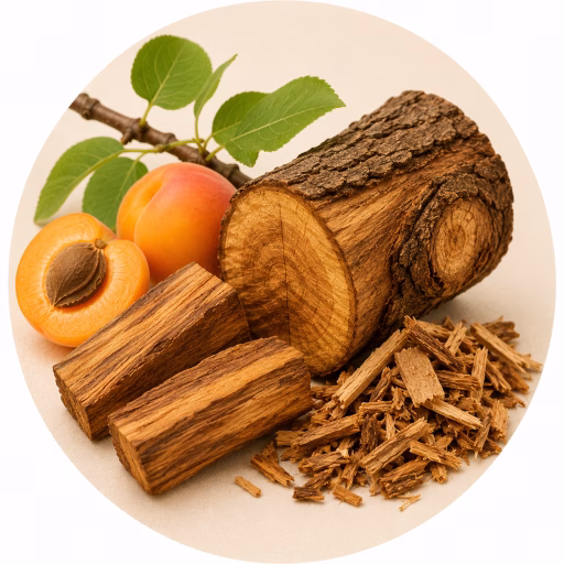 چوب زردآلو - Apricot Wood