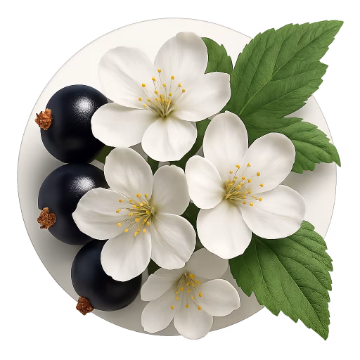 شکوفه انگور فرنگی سیاه - Black Currant Blossom