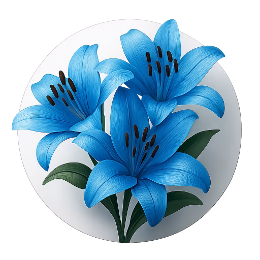 سوسن‌های آبی - Blue Lilies