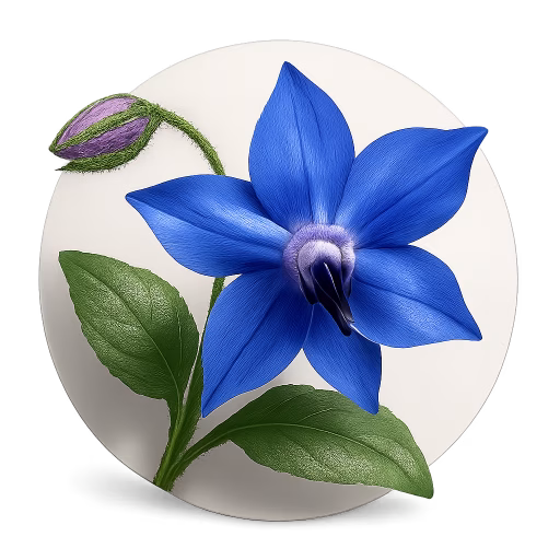 گاوزبان اروپایی - Borage