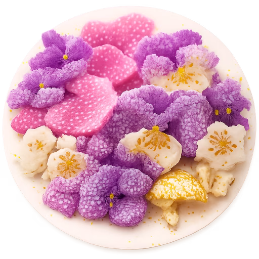 گل‌های شکری - Candied Flowers