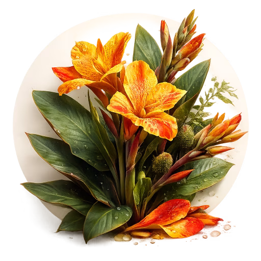 گل اختر - Canna flower