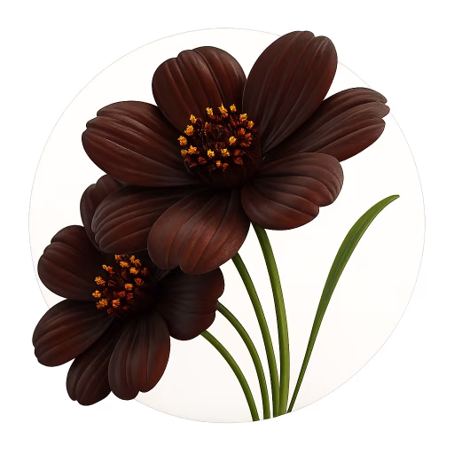 گل شکلاتی - Chocolate Flower