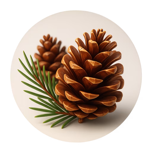 برگ و مخروط کاج - Conifer