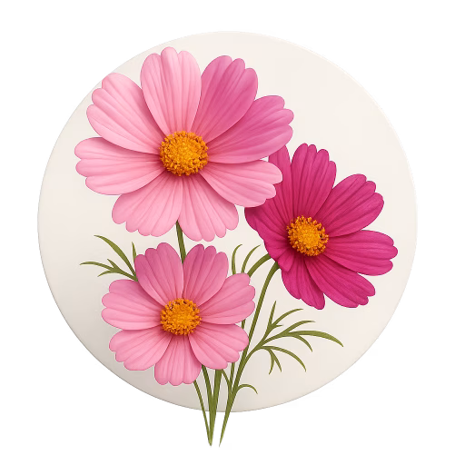 گل ستاره‌ای کاسموس - Cosmos Flower