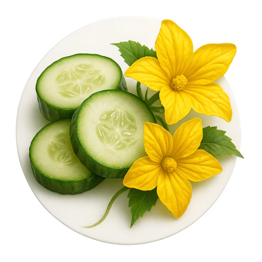 گل خیار - Cucumber Flower