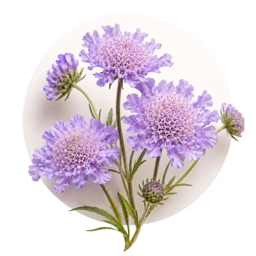 گل اسکابیوس صحرایی - Field Scabious