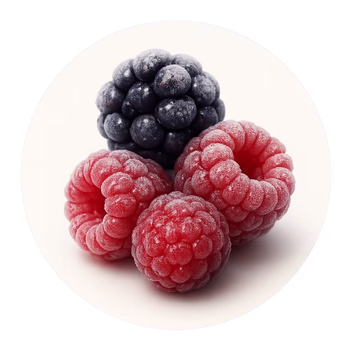 توت‌های یخ‌زده - Frosted Berries