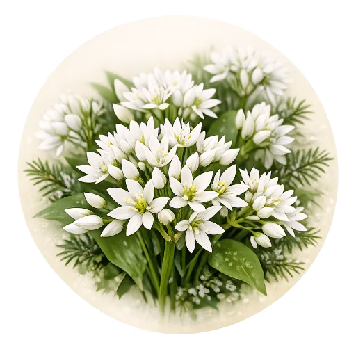 شکوفه سیر - Garlic Blossom