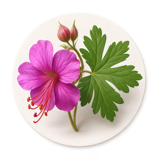 شمعدانی زدراوتس - Geranium Macrorrhizum (Zdravetz)