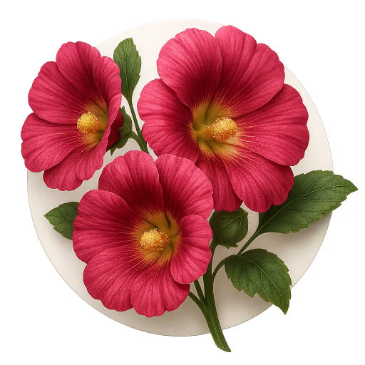 ختمی زینتی - Hollyhock