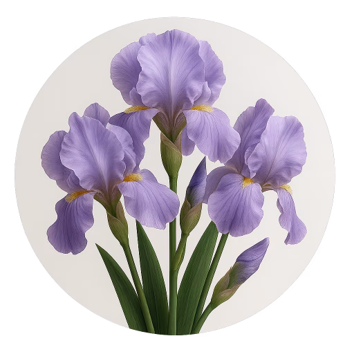 زنبق پالیدا - Iris Pallida