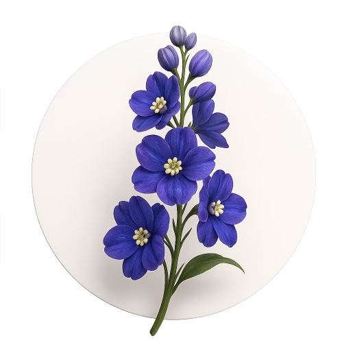 گل زبان‌پس‌قفا - Larkspur