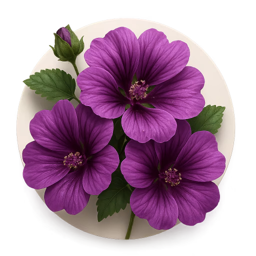 گل پنیرک - Malva