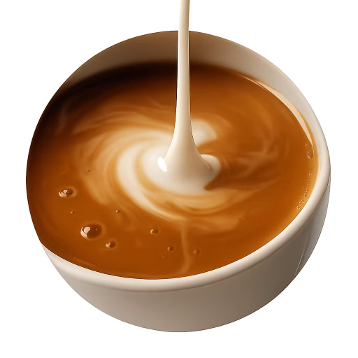 قهوه شیری - Milky Coffee