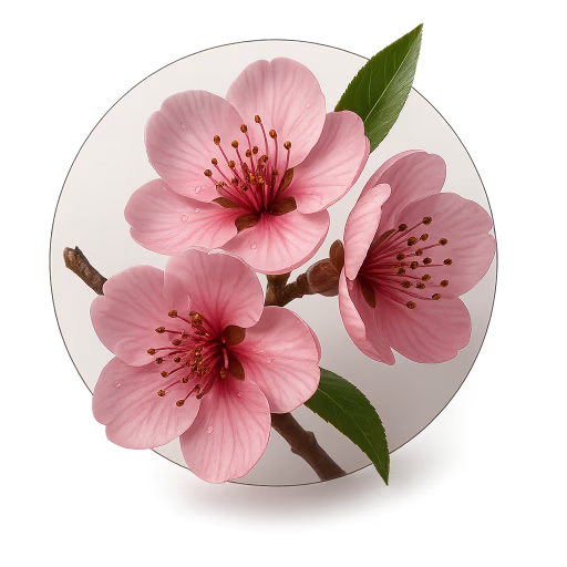 شکوفه شلیل - Nectarine Blossom