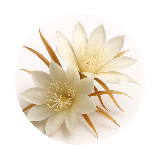 گل کاکتوس ملکه شب - Night Blooming Cereus