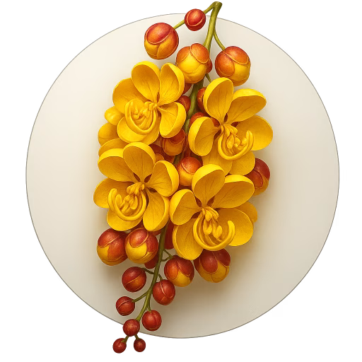 کاسیای نارنجی - Orange Cassia Tree