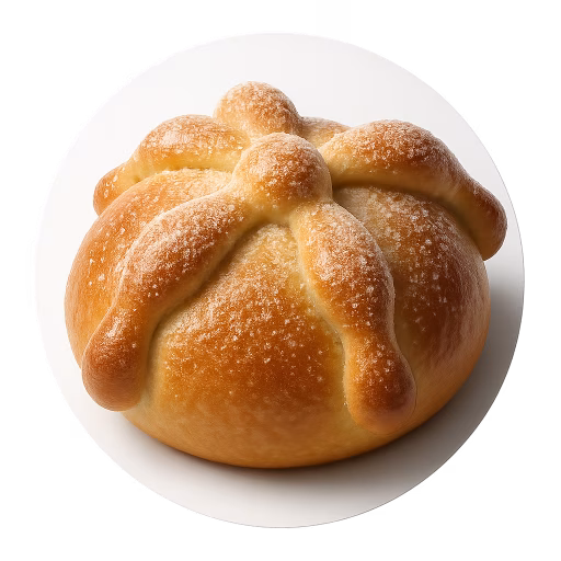 نان مردگان مکزیکی - Pan de Muerto