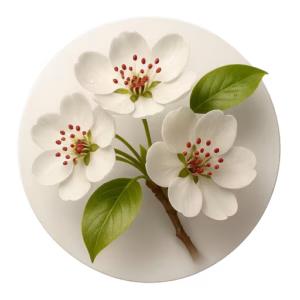 شکوفه گلابی