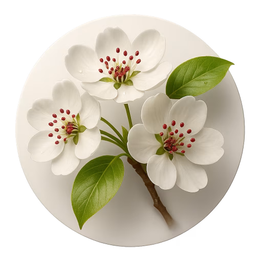 شکوفه گلابی - Pear Blossom