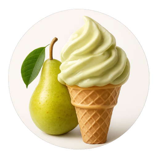 بستنی گلابی - Pear Ice Cream