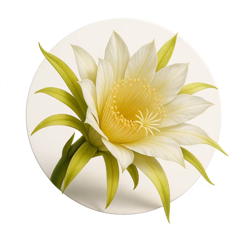 گل دراگون فروت - Pitahaya Flower