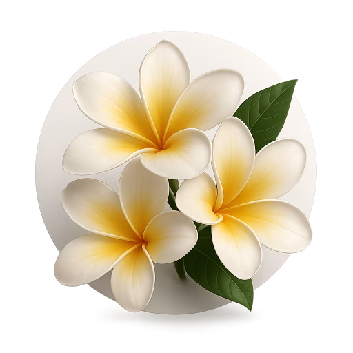 گل پلومریا - Plumeria