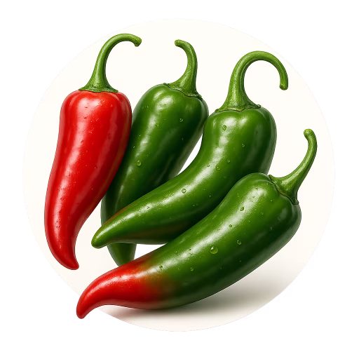فلفل سرانو - Serrano Pepper