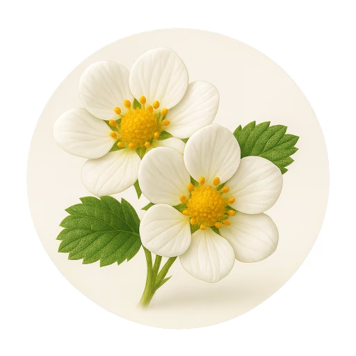 گل توت‌فرنگی - Strawberry Flower