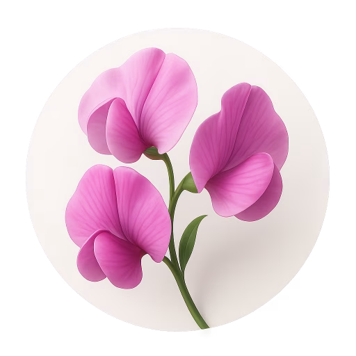 گل نخود - Sweet Pea