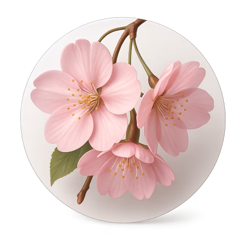 شکوفه گیلاس مجنون - Weeping Cherry Blossom