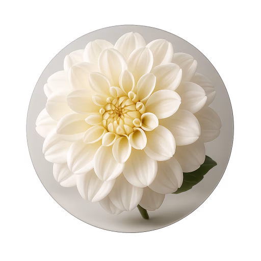 گل کوکب سفید - White Dahlia