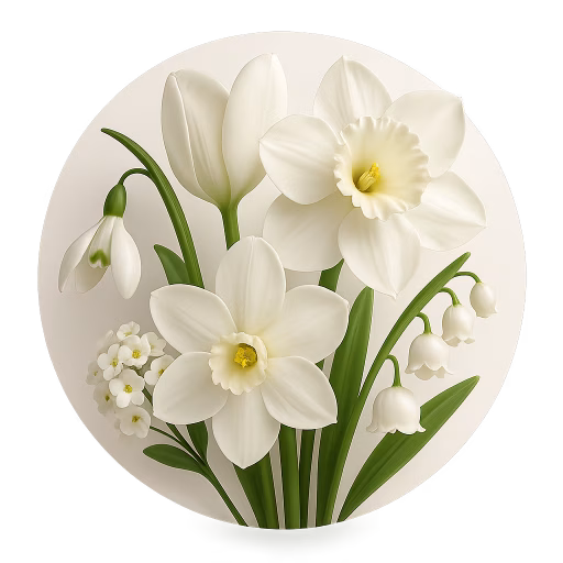 گل‌های سفید - White Flowers