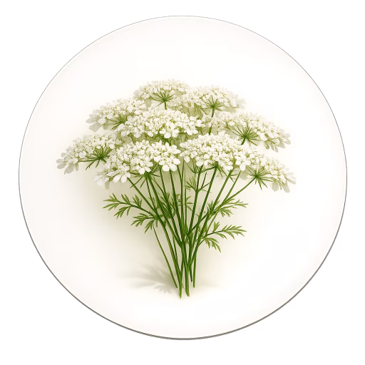 گل توری سفید - White Lace Flower
