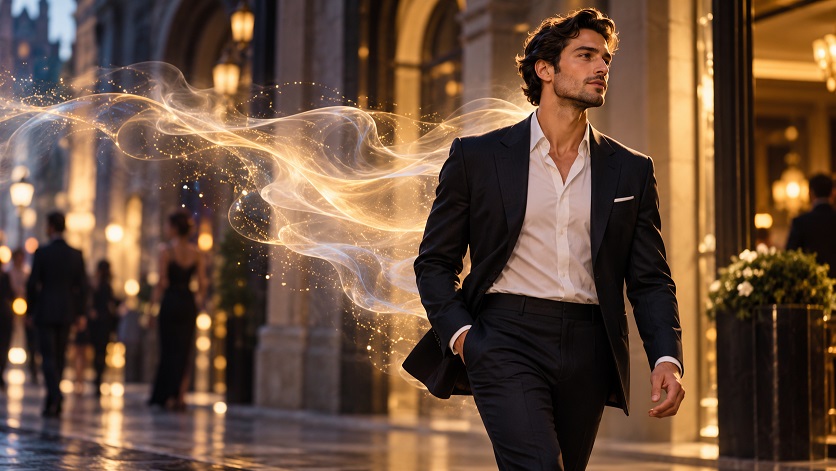 Golden Scent Through the Grand Entrance