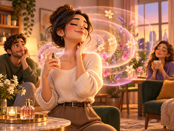 Magical Perfume in a Cozy Home